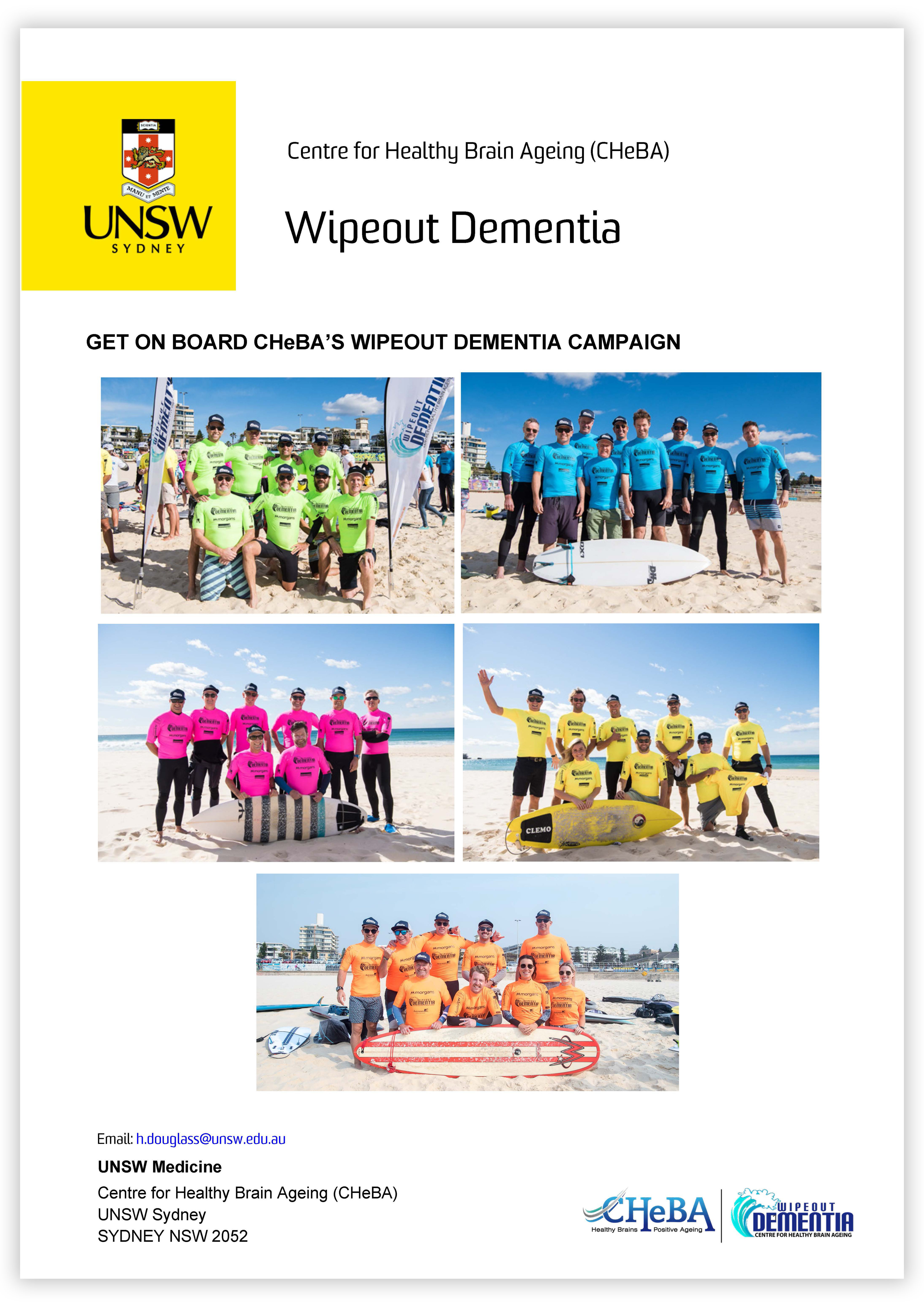 Wipeout Dementia Handbook Cover