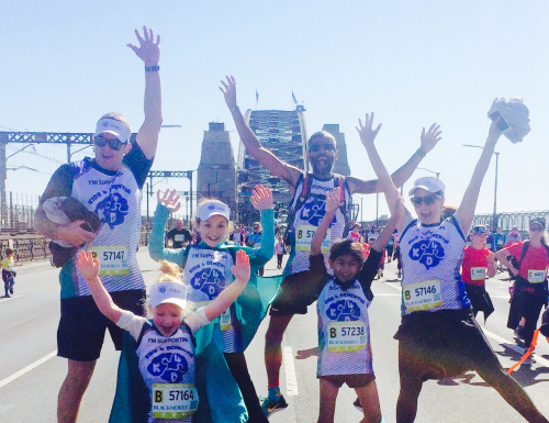 Kids4Dementia Sydney Running Festival Fundraising Photo