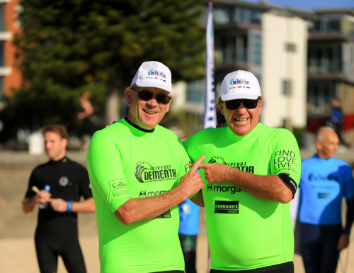 Wipeout Dementia® May 2018 Surf Off Photo